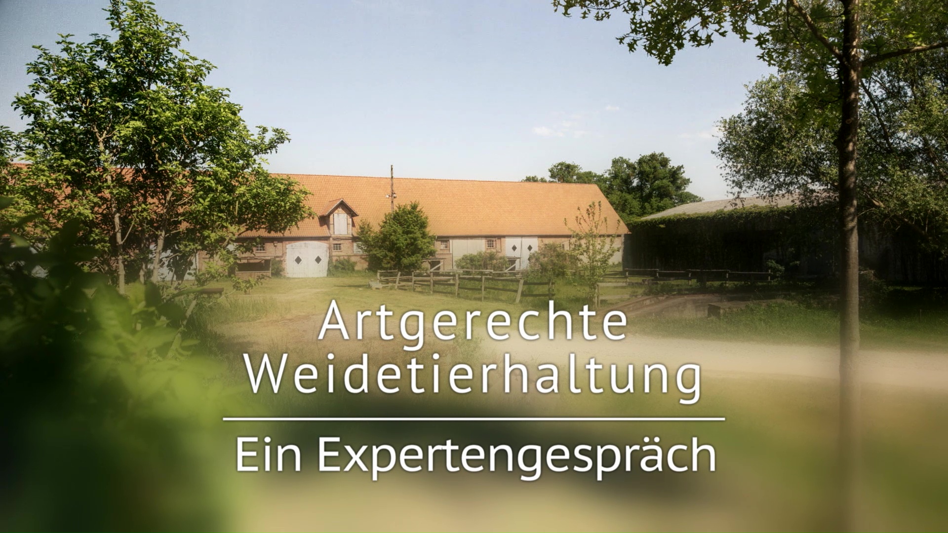 Expertengespräch Artgerechte Weidetierhaltung